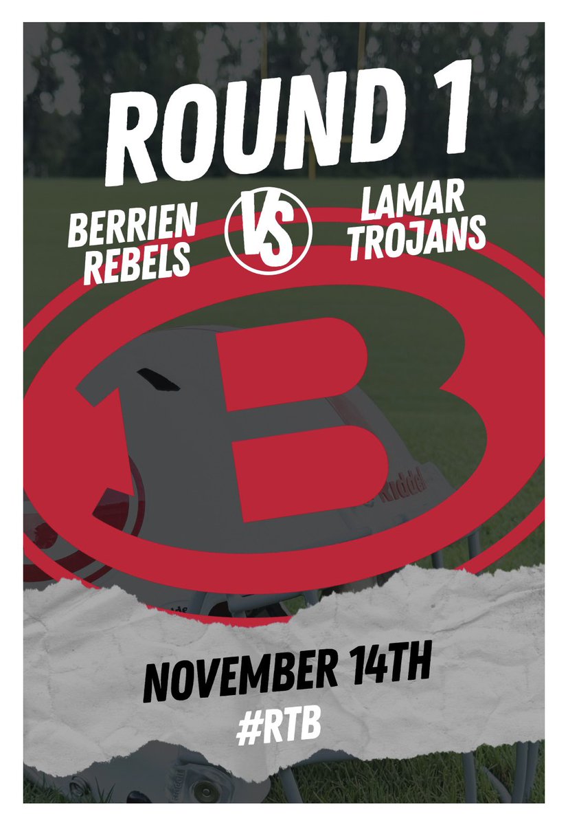 Berrien High Rebels Football tweet media