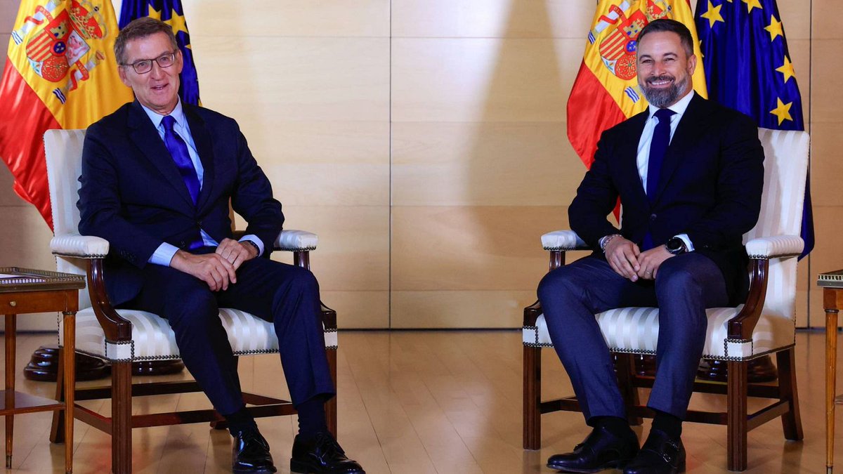 Feijóo impedirá que los valencianos decidan. El líder del PP habría pactado la dimisión de Mazón y negociará con la ultraderecha de VOX un president provisional.