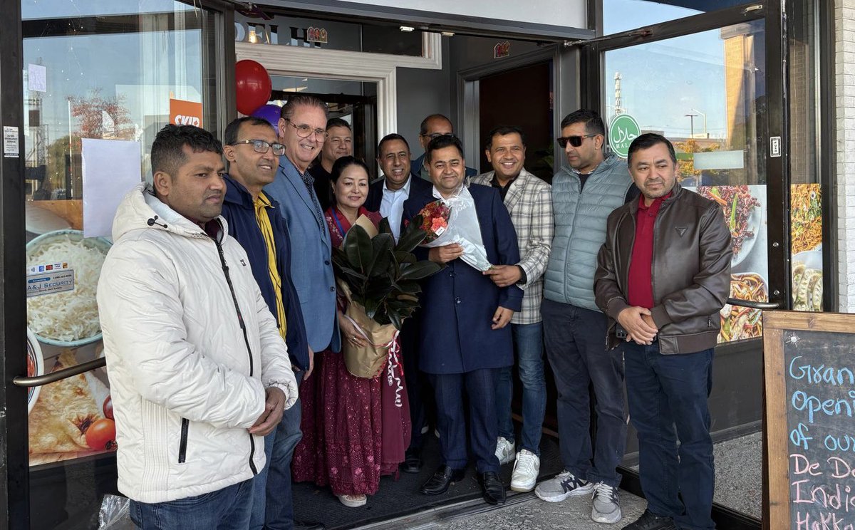 RudyCuzzetto's tweet image. Thrilled to congratulate the team at De Delhi Indian &amp;amp; Hakka Kitchen on their grand opening this afternoon at Applewood Village Plaza. Stop by for the best of Indian, Hakka Chinese, and Nepalese cuisine. #MississaugaLakeshore #OpenForBusiness

Read more:
dedelhikitchen.com