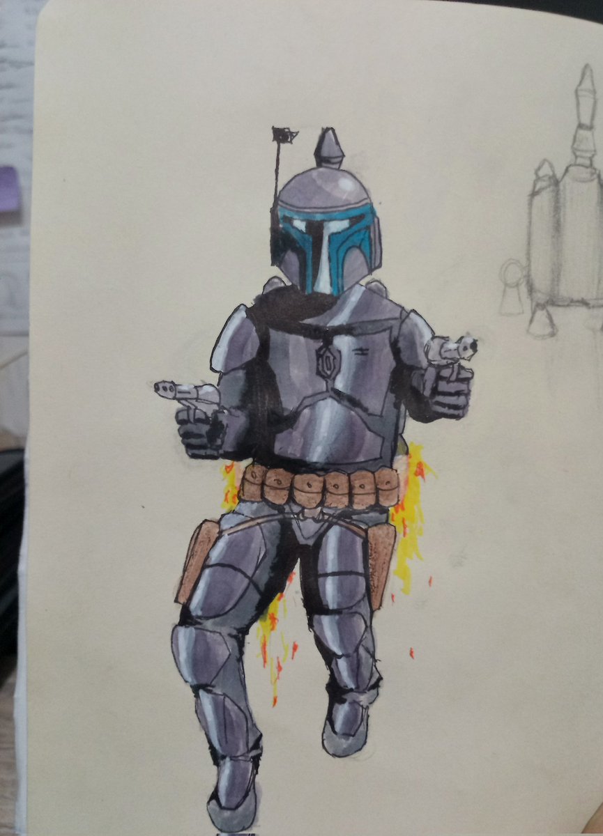 marsluvart's tweet photo. boba fett https://t.co/KSxH733iBs