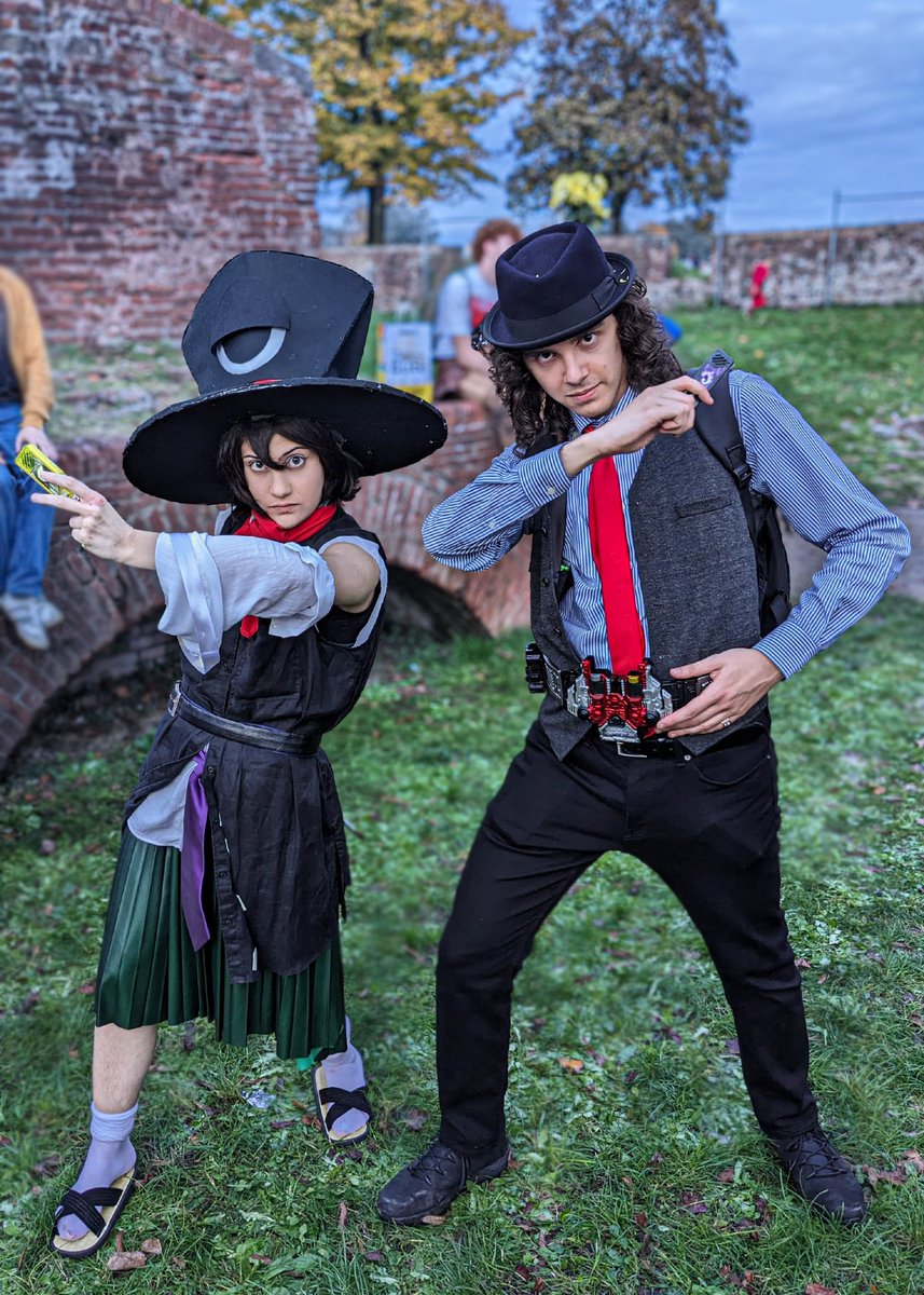 Mstr_ctRl_prgrM's tweet image. Lucca Comics funsies ft. @NeeDolai @JetstreamLarry @de__baf 

#len_en_project #LuccaComics