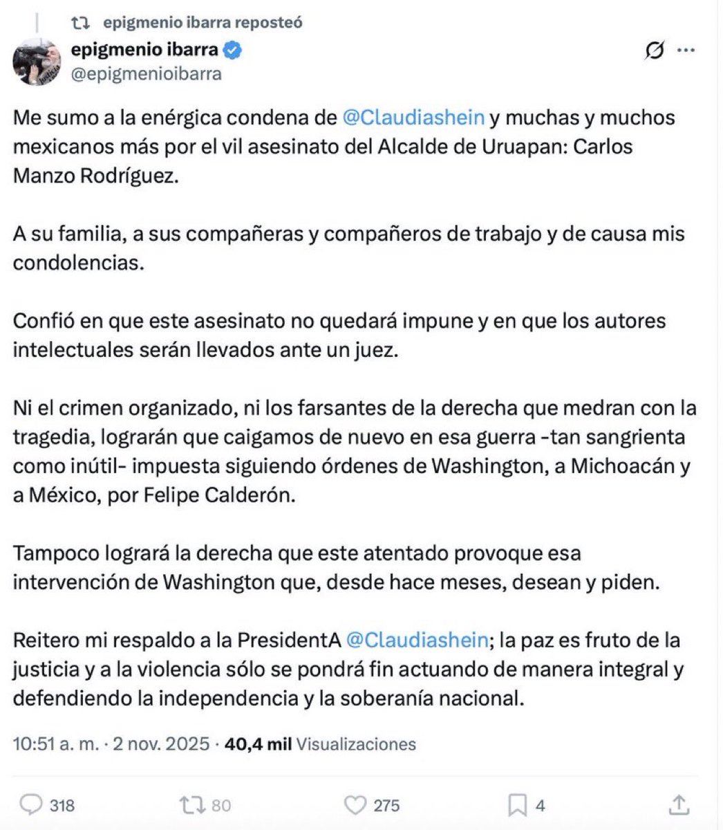 GONZALO OLIVEROS tweet media