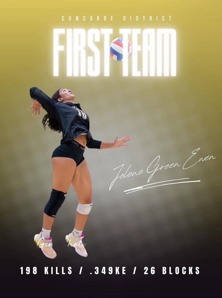 jolenegevb's tweet image. So blessed to receive First-Team All District!