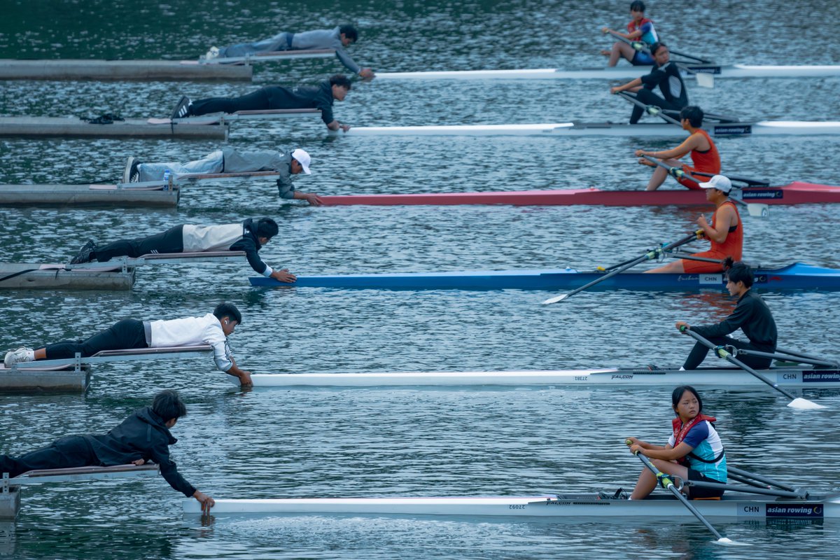 Daixunqiang's tweet photo. Filming the 2025 Asian Rowing Cup
#马克戴 #falconrowing https://t.co/ZjIDy4j5Nq