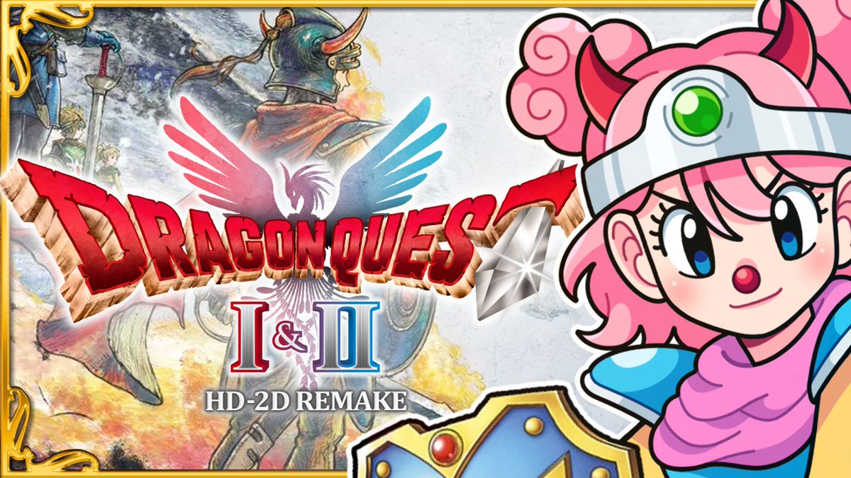 🔴 LIVE NOW 🔴
⤷ twitch.tv/louettetheclown

AHH I FORGOT TO POST MY SCHEDULE AGAIN!!!! Anyway we are LIVE!!! Right now!!! With the Dragon Quest HD-2D remake!! 

IT IS SLIME TIME!!!!