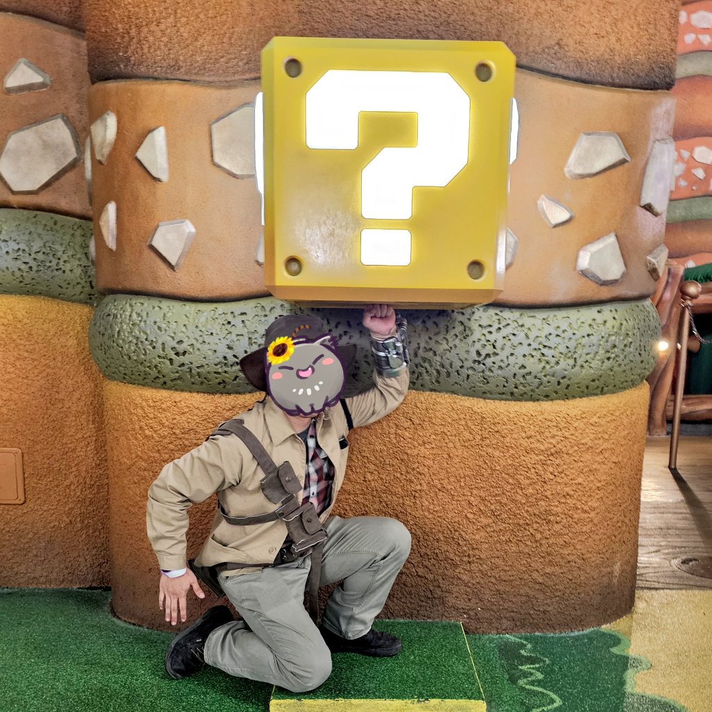 himawaricopter's tweet image. another fun Halloween Horror Nights at @UniStudios!

@Fallout Vault Dweller cosplay shipped too late so I made a backup wastelander outfit out of old clothes 🤠