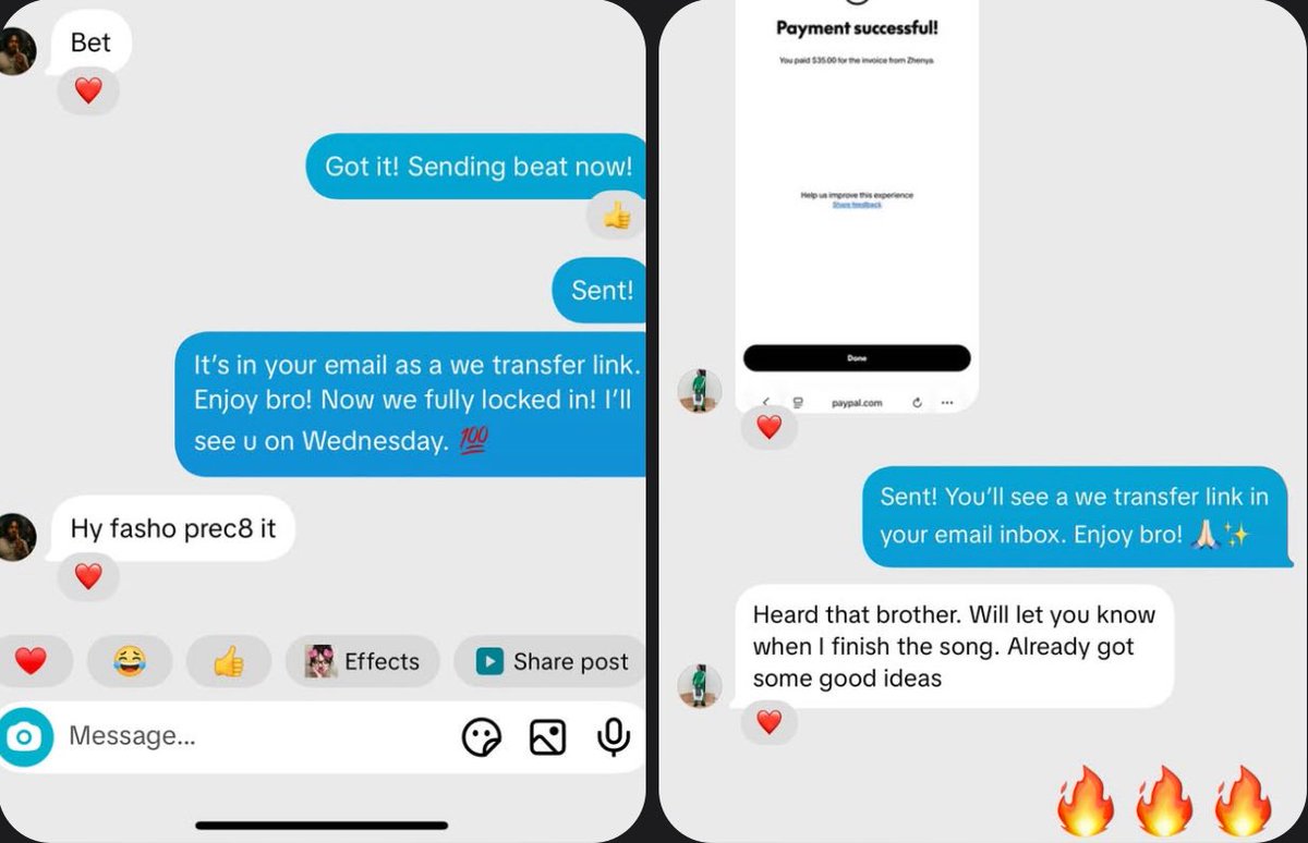 Zhenye_Chka's tweet image. Couple beats sold today 💰🔥 been so locked in lately — feels amazing building this from the ground up 🙏
If you need mixing, mastering, or custom beats, tap in 💯

🌐 zhenyaofficial.com/mixing-masteri…￼
🎧 beatstars.com/zhenyaofficial

#ProducerLife #MixingAndMastering #CustomBeats #LockedIn