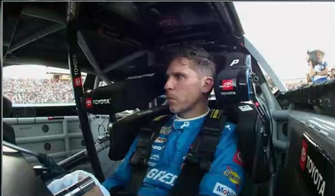 Dude, look at how fucking dejected he looks. and can you blame him? That was his.

Fix this fucking format, NASCAR.