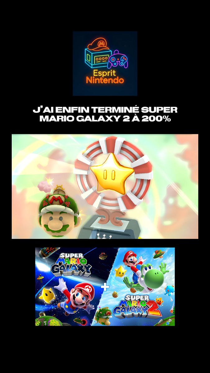 SamGCN_'s tweet photo. Enfin 😇

#SuperMarioGalaxy2 #NintendoSwitch2 #Nintendo #supermario https://t.co/JDzkPWQtSz