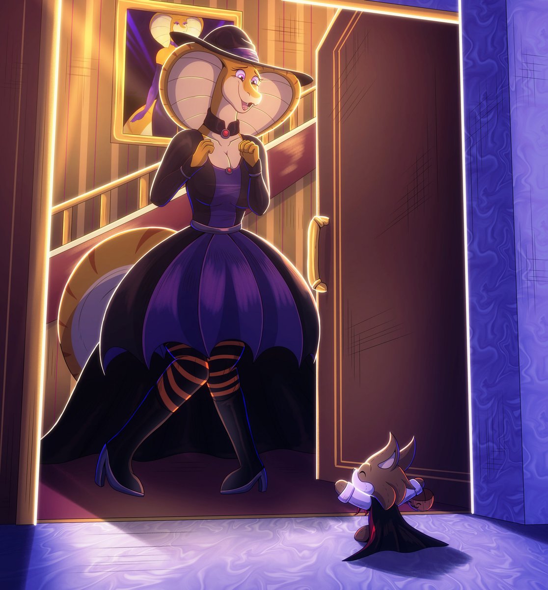 "Boo!"
 
"Daaaaaaw, aren't you the cutest-Oh! I mean the scariest widdle vampire I've ever seeeen! Would dwacula like some sweeties?"
 
"Yaaaaaay!"
 
Boy it's been too long since I made a cute plushie pic X3
 
Here's my Halloween pic for this year, sorry it's a bit late! ^^