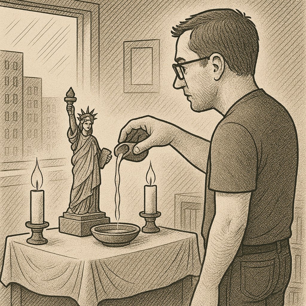 The_Hellenist's tweet photo. Once liberals suffer enough trauma from worshiping Lady Liberty, they will go in search of new gods to worship.

This is when they will find thundering Zeus, realign with the cosmos, and assist the deathless gods in raining justice on mankind. https://t.co/50Srbm13YX