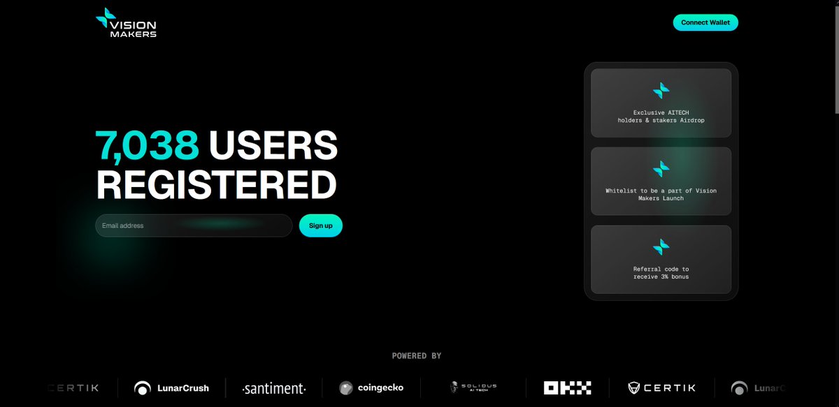 I've found a 💎 project. You won't regret reading this.
The true power of blockchain? 
It acts as a financial constitution—establishing immutable rules for fairness and transparency.
<a href="/AITECHio/">AITECH</a> is bringing this principle to life. 
#VisionMakers Phase 2 is expanding the role of AI