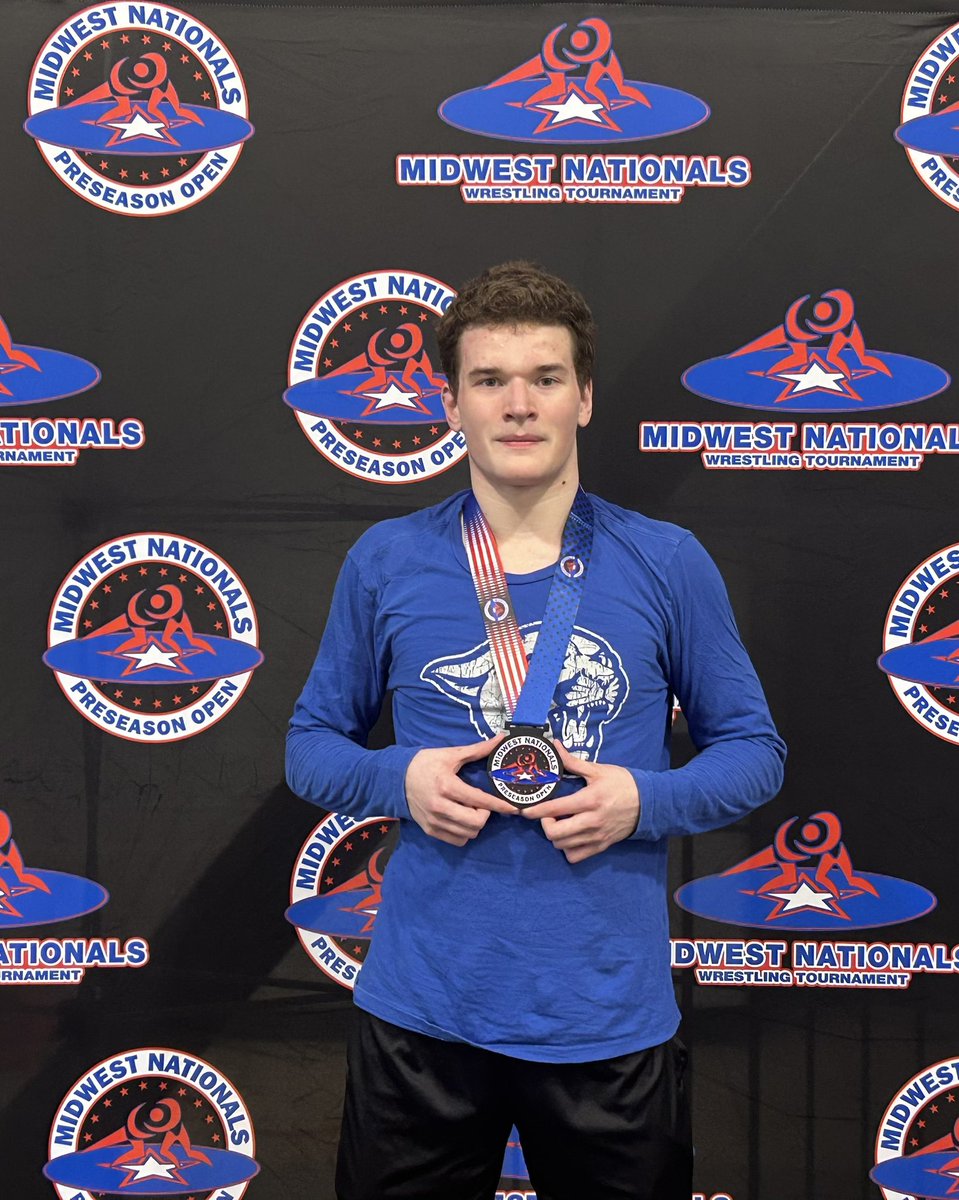 Proud of this kid.  His hard work is starting to show.  Went 3 and 2 with a 5th place finish at Midwest Nationals Preseason Open.