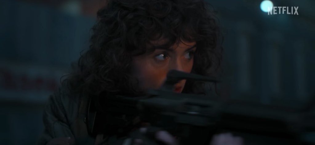 “you, nancy wheeler, have guns plural” well yes