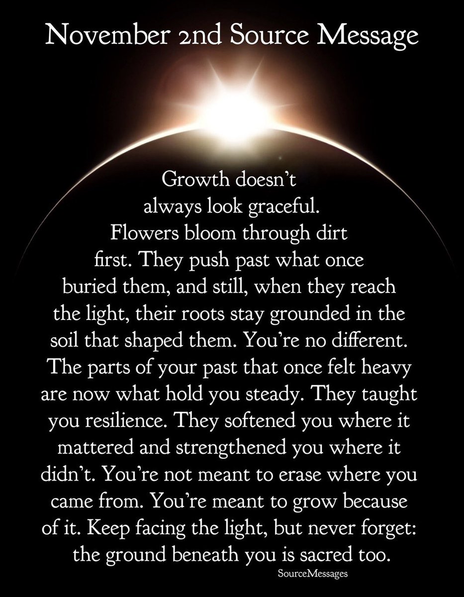 SourceMessagess's tweet image. The parts of your past that once felt heavy are now what hold you steady. ♥️
