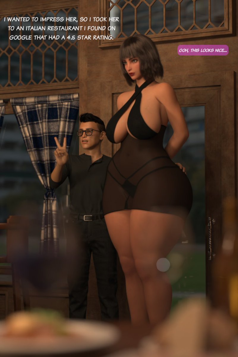 define_macro's tweet photo. Dating a gigantic milf is an adventure #sizedifference #3dart #milf https://t.co/39ylM4gV9y