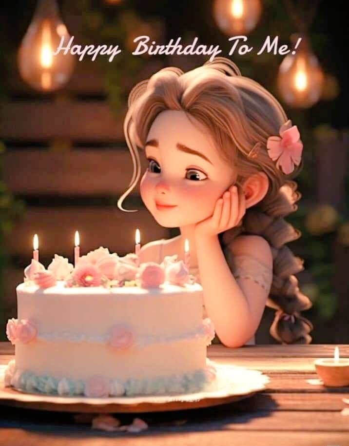 Happy Birthday to me
🎀 🎉  🎁 🎂 🎁  🎉 🎀