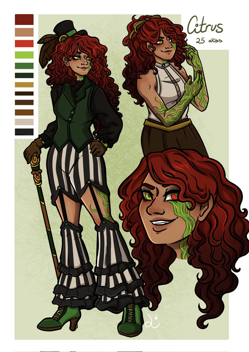 LadySandbox's tweet image. Oc reference sheets part 2