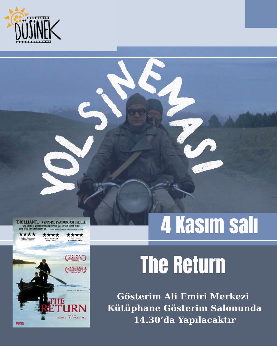 Dönemin ilk gösterimi The Return ... 
Sizleri bekliyoruzz :)