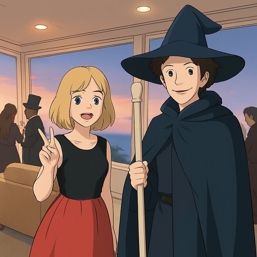 when your friend's tiniest of wearable cameras has a secret anime filter 🥹