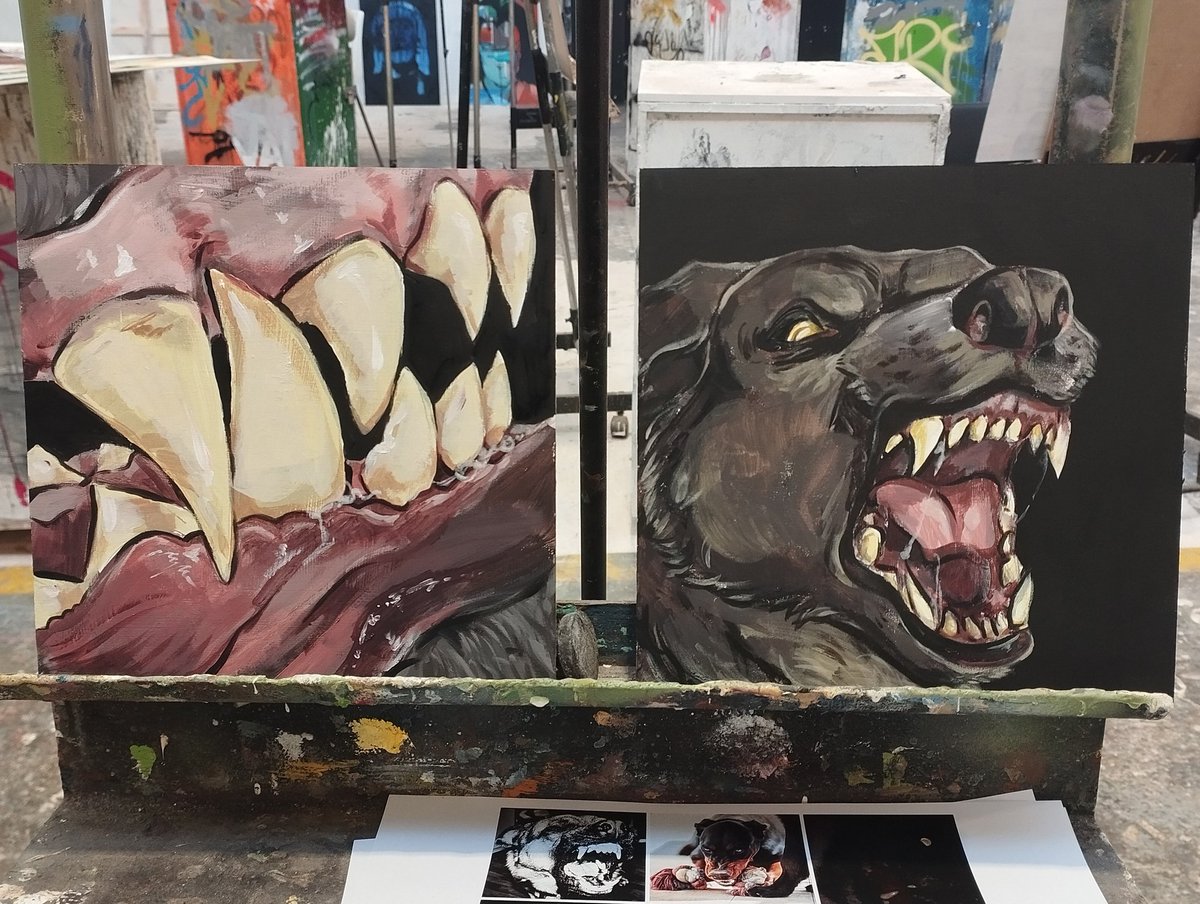 LadySandbox's tweet image. &quot;I&apos;m not a violent dog, I don&apos;t know why I bite...&quot;