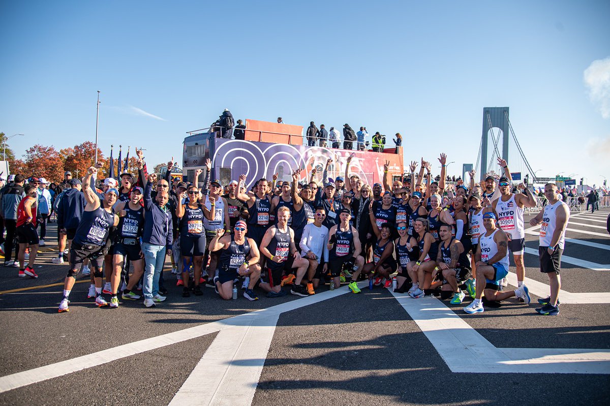 NYPD1stDep's tweet image. A huge congratulations to all the runners who crossed the finish line—your strength and determination inspire us all! A special shoutout to the NYPD runners who took home the win, showing the true spirit of grit and heart. You’ve made this city proud!