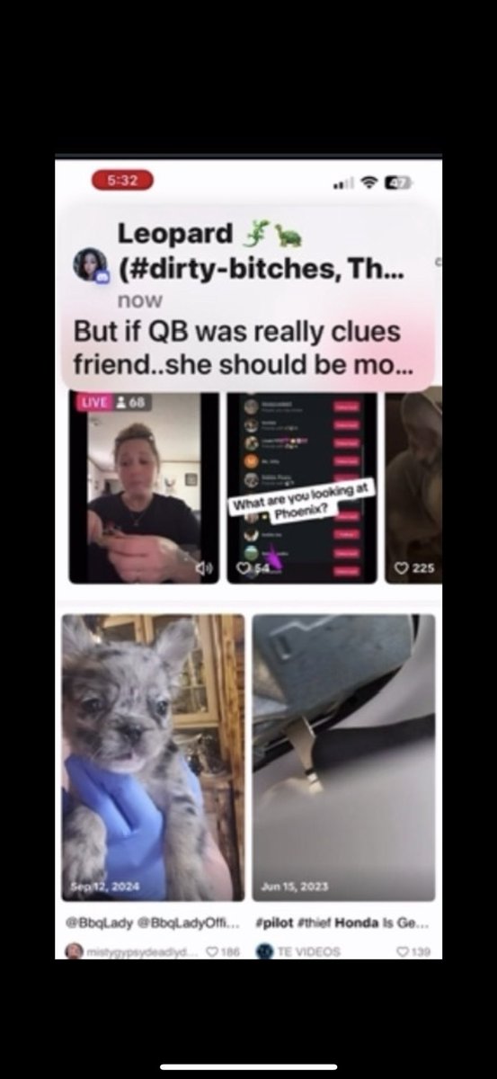 How dare anyone make a group chat #dirtybitches and talk shit on <a href="/QB8880/">QueenBee</a> - this is all LM 2.0 camp