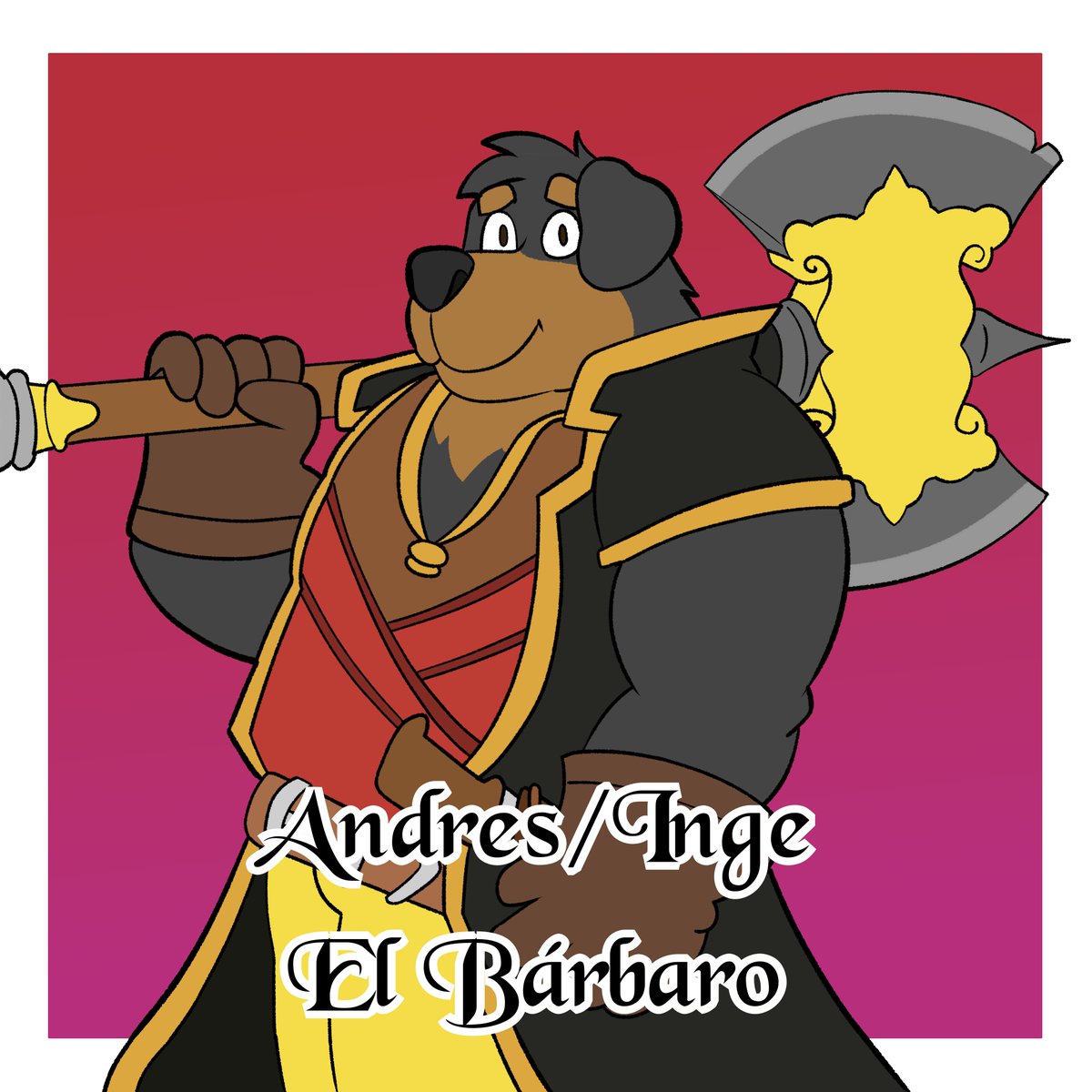 Algo tarde pero compartiendo mi badge que use en la Confuror.

#confuror
#furry