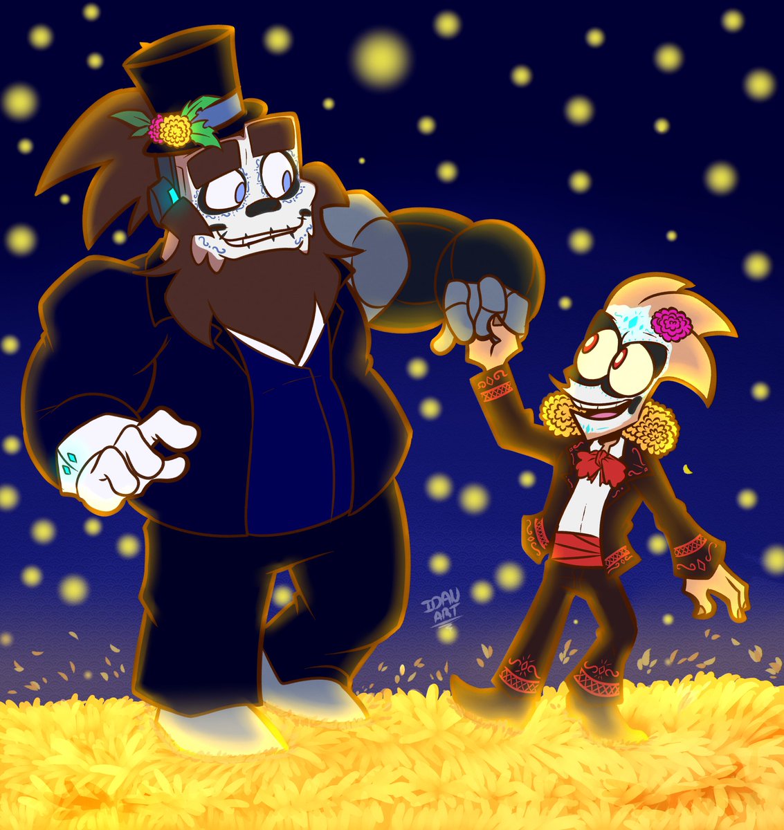 BlastIdanArt's tweet image. 🕯️💀 Today in my country we celebrate El día de Muertos 💀🕯️

#monkeywrench #Shrikesanchez #Bulldogbrowns #DiaDeMuertos