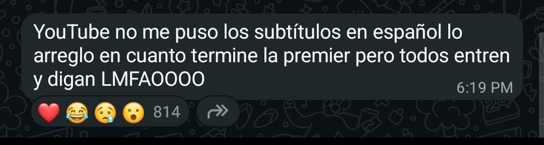 💬| Quackity via his WhatsApp channel!

(Translation in ALT)