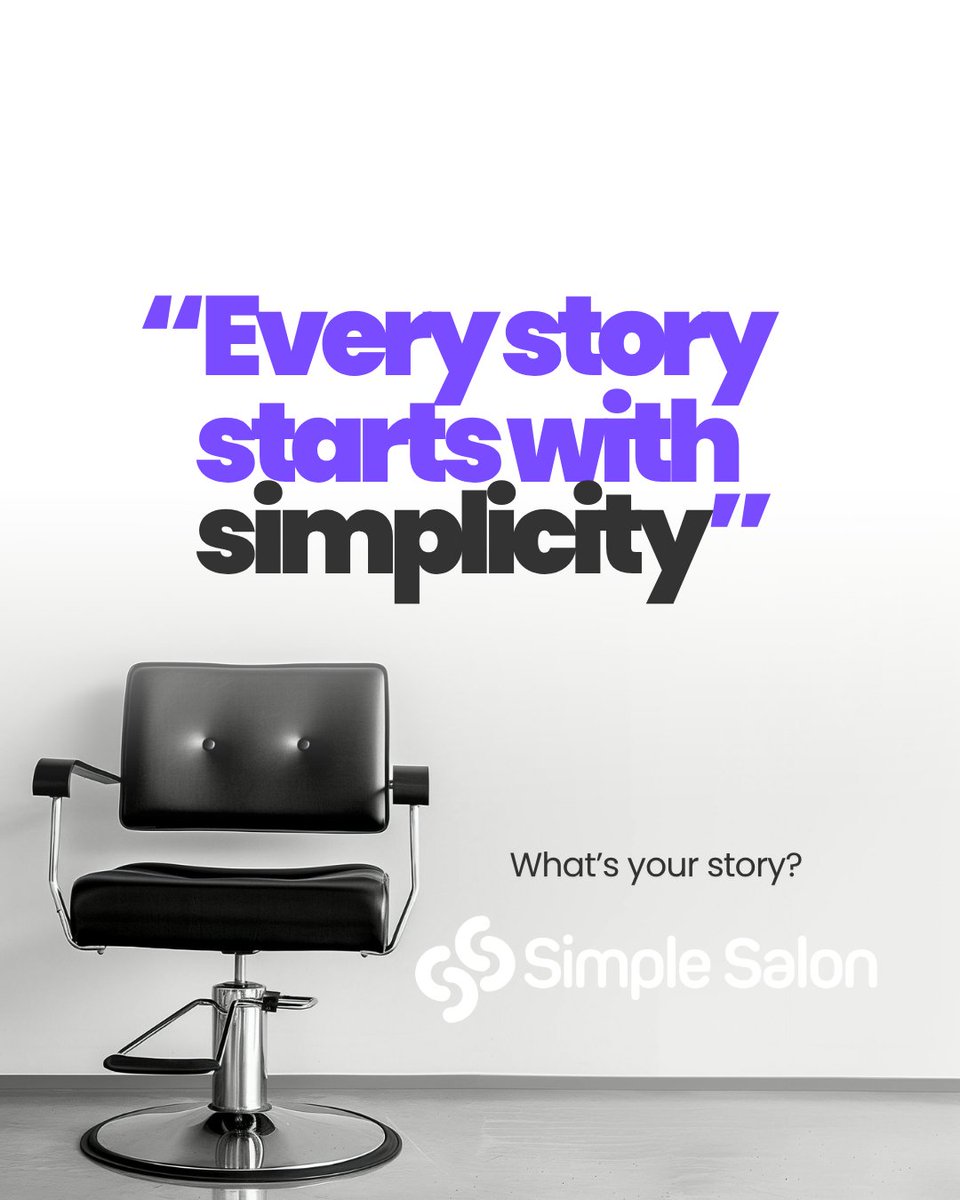 SimpleSalon's tweet image. Every win, every client, every moment — it all begins with simplicity.

Real salons, real stories, all thriving with tools that make work lighter and growth possible.

What’s your story?
Share it with us.

#saloncommunity
#salonstories
#behindthechair
#simplesalon