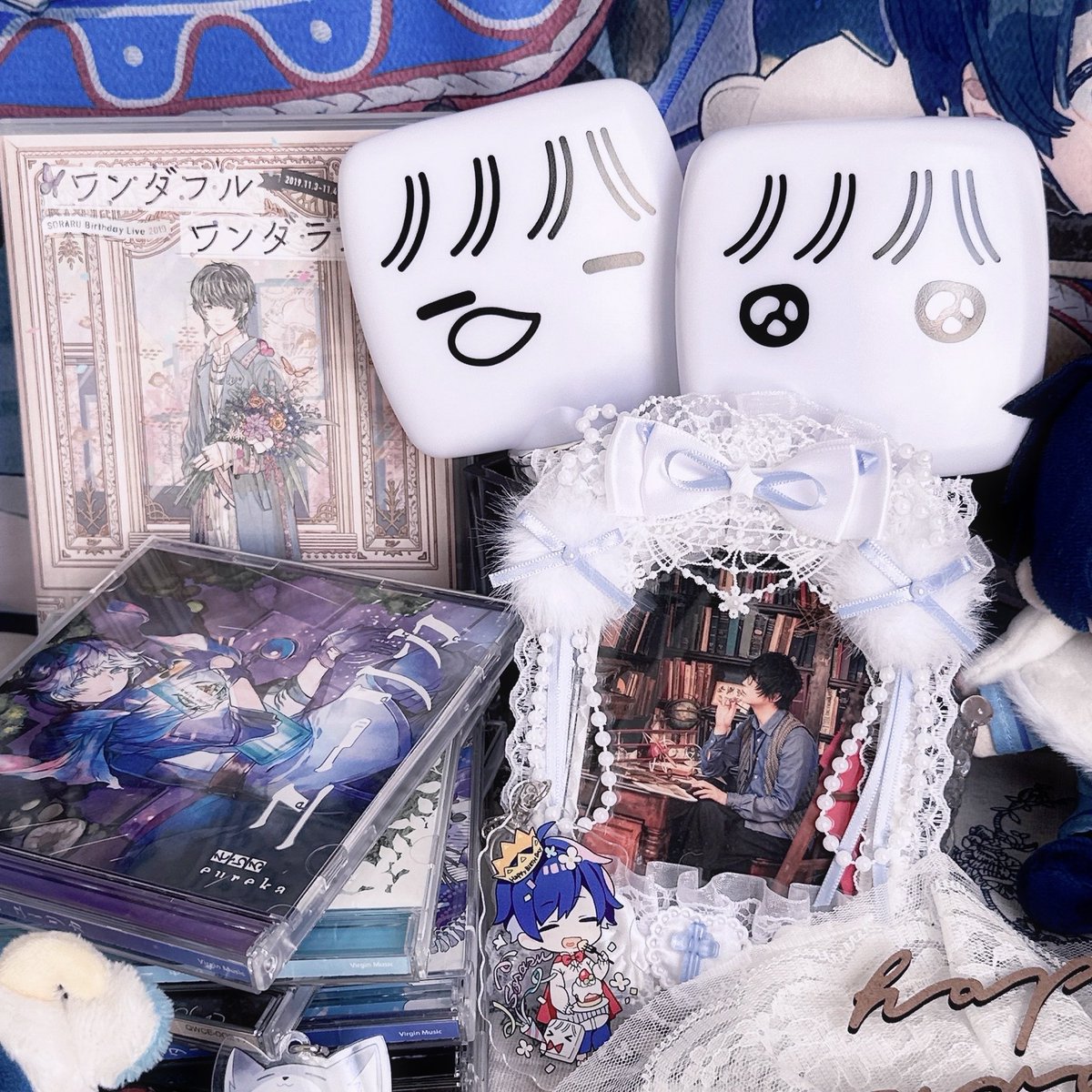 ikuuutea's tweet photo. ˖°𑁍⊹₊ ⋆ 𝑯𝒂𝒑𝒑𝒚 𝑩𝒊𝒓𝒕𝒉𝒅𝒂𝒚 ˖°𑁍⊹₊ ⋆
そらるさんお誕生日おめでとうございます🎂💙
今年バースデーライブでお祝いできて、とても楽しみです！

#そらる誕生祭
#そらる誕生祭2025
#そらる生誕祭
#そらる生誕祭2025 https://t.co/MTpnOKBZlZ