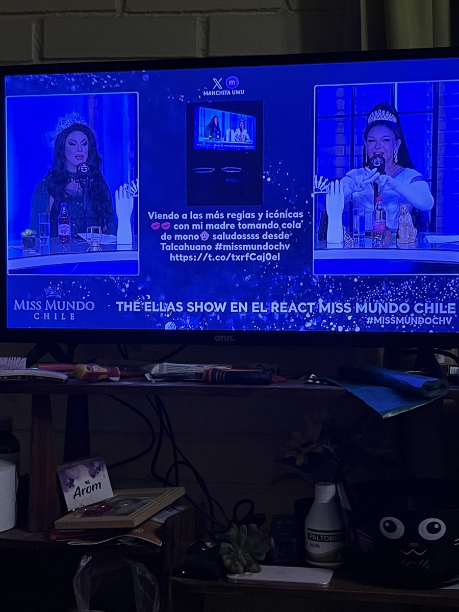 kajimez's tweet photo. #missmundochv es que no me podía perder a las más divas de chilevision 🫶 saludos desde talca https://t.co/E6x3PYhjw6