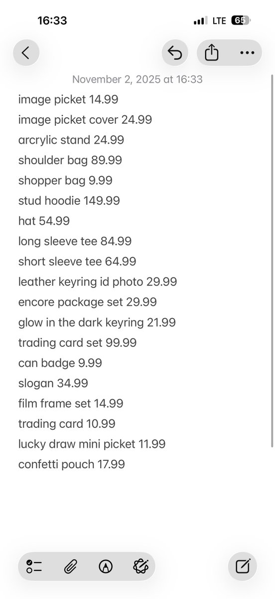 I just went to ENHYPEN Pop-up store in LA and they still have a lot of stuff available! here's the price list (price is not included tax 9.75%) hope this helps 😉
#ENHYPEN #엔하이픈 #ENHYPEN_POP_UP