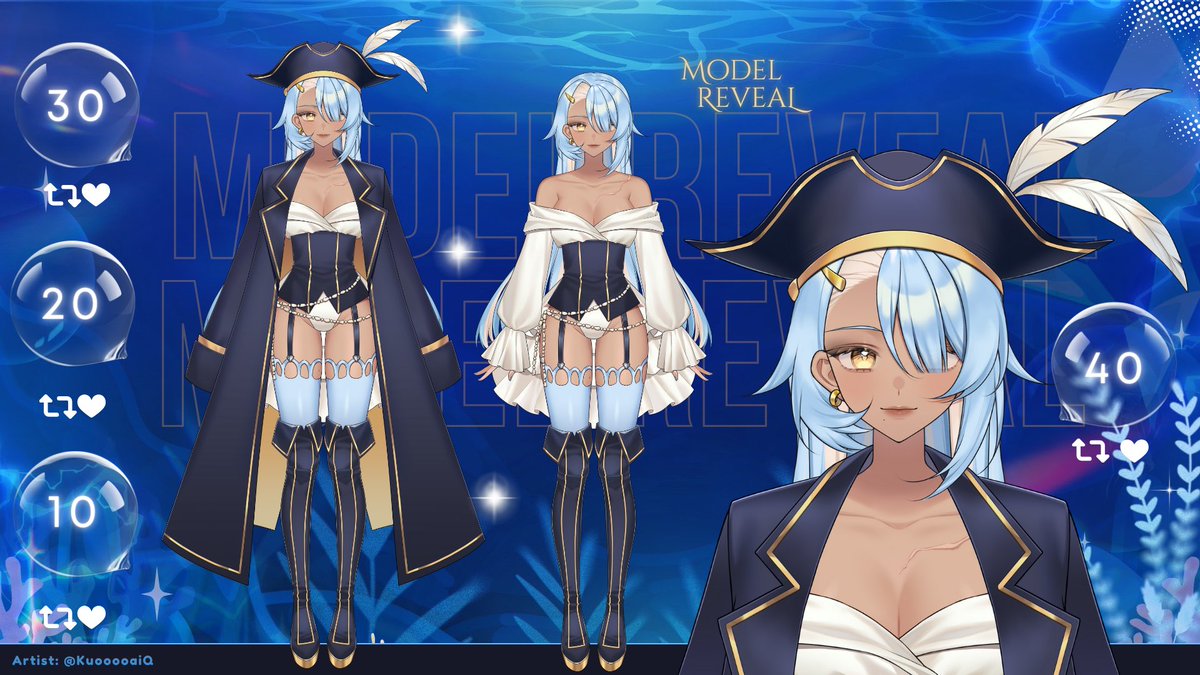 SylsysVuong's tweet image. Oh my! You’re all so eager to meet your new captain 🌟

Here I am sailors! Onwards as we haunt the seven seas!