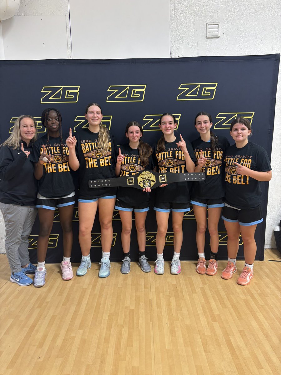 zg_newengland's tweet photo. What a run! Girls 8th grade Huskies capture the title at Battle of the Belt! 🏆 #ZGBelt @MAHuskies 

AND … Lexie Pomerantz earns Player of the Game honors after leading her team to victory in the championship game! 🏆🔥 https://t.co/dkDYZaVAUF