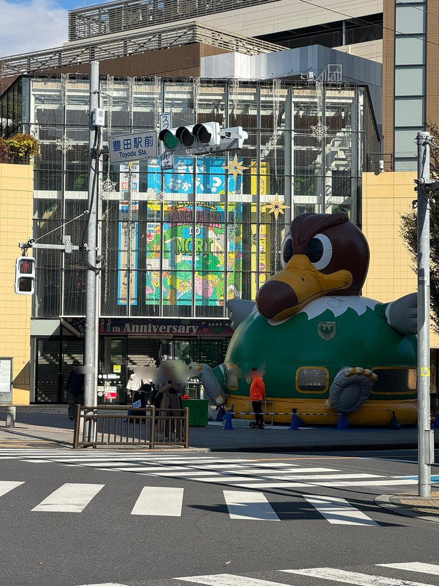 我らがホームタウン💚
#verdy #イオンモール多摩平の森 #日野市