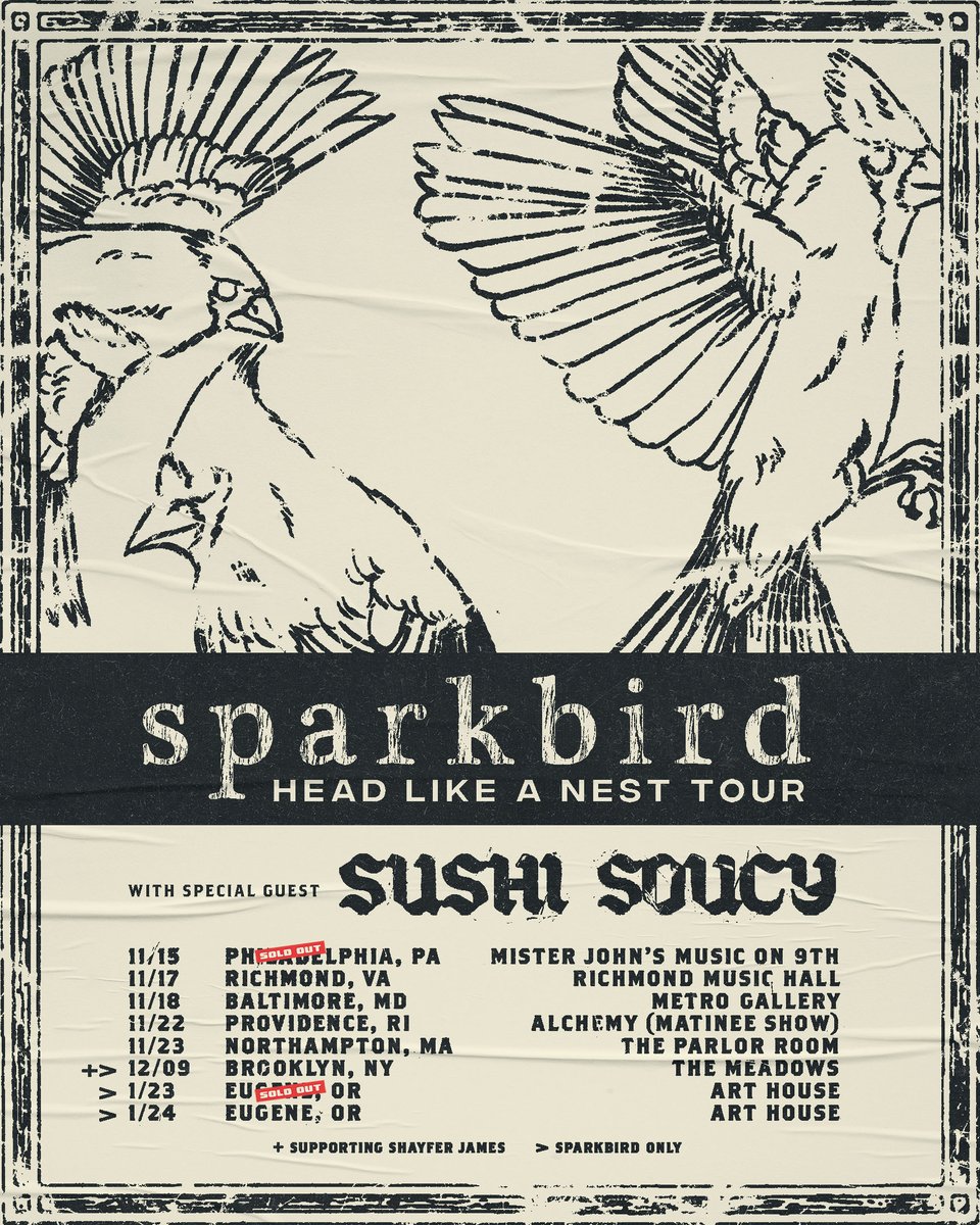 I really appreciate everyone who's gotten tickets or helped spread the word about this tour (my first headliner tour). I've been feeling a lot of anxiety, mostly over the financial side of it (and esp about the venues that are too big for me). every bit of support helps so much