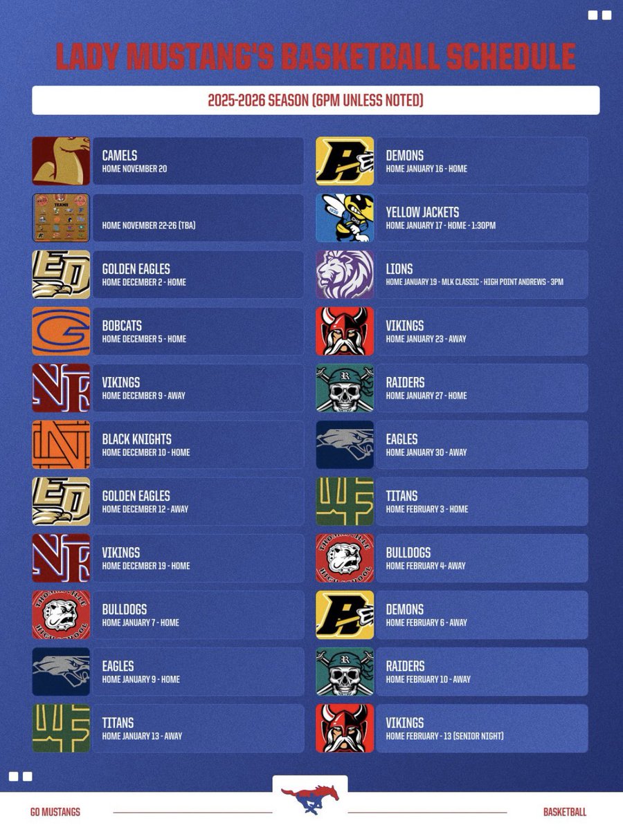 Parkland Mustangs WBB tweet media