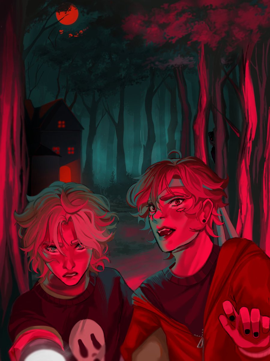 Arte sem os textos!! Foi um prazer participar dessa edição com a Kah❤️🩸
#guapoduo