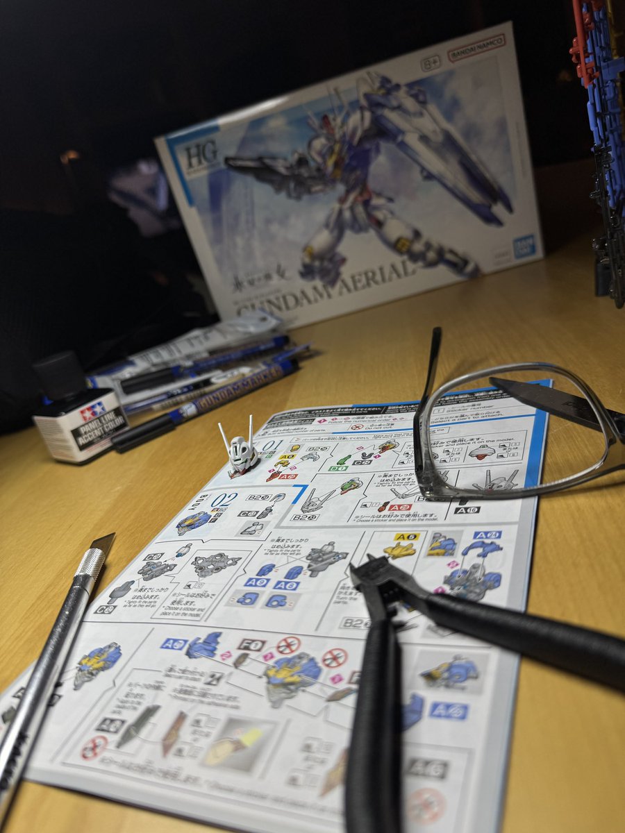 RevRobbyRay's tweet image. back in the saddle

#gunpla