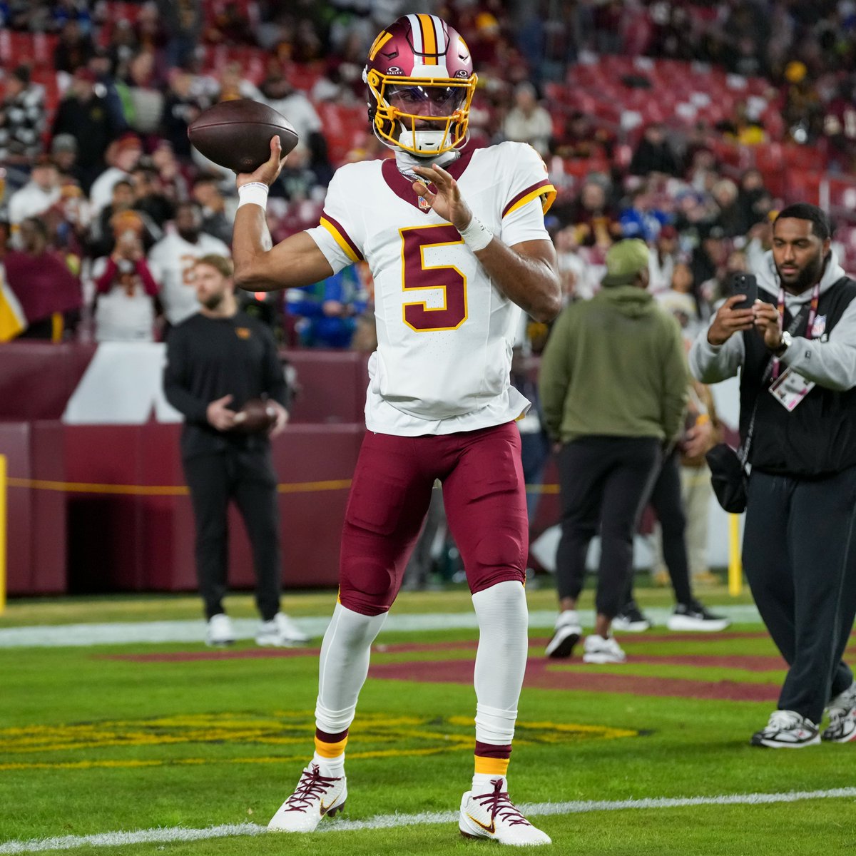 Elite uniform matchup for Sunday Night Football

SEAvsWAS – 8:20pm ET on NBC
Stream on <a href="/NFLPlus/">NFL+</a> + Peacock
