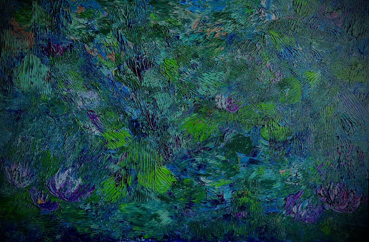 The Restless Pond
Abstract Expressionism
Oil on Stretched Canvas 
24” x 36”
#canadianartist #canadianart #abstractexpressionism #exprssionism #oilpainting #fineart #canadianartdaily