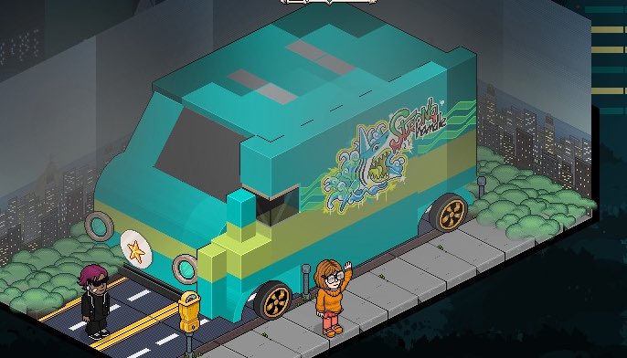 lrygms's tweet image. COMPETIÇÃO: Máquina Mistério 
NICK: Lalinha, 
@OldHabblet 
#Oldween #SpookyOld