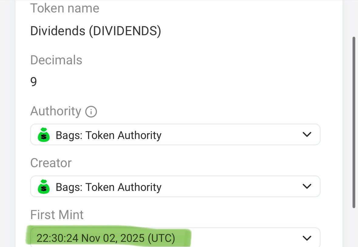 ThinkingLTC's tweet photo. hey dudes, $DIVIDENDS is the FIRST MINTED ONE on this lore &amp; narrative and @BagsApp does an awesome tek !!

nothing compares to it! First one &amp; best distro.

Enjoy!

few.

7GB6po6UVqRq8wcTM3sXdM3URoDntcBhSBVhWwVTBAGS https://t.co/FWbUmgIizN