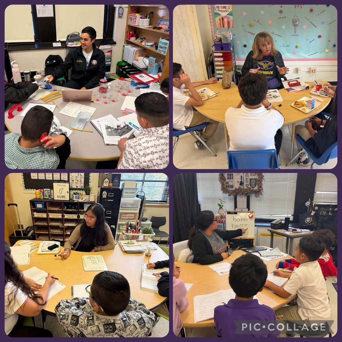 All hands on deck! 🙌 Our Cowart team is leading powerful small groups to motivate and move our students toward success every day. <a href="/EDAmaya04/">Amaya</a> <a href="/SHussainDISD/">Salem Hussain</a> 
#RegionIVSayNoMore
@CowartCounselor @Alma_DePaz <a href="/ms_mgonzalez/">Maria Gonzalez</a>