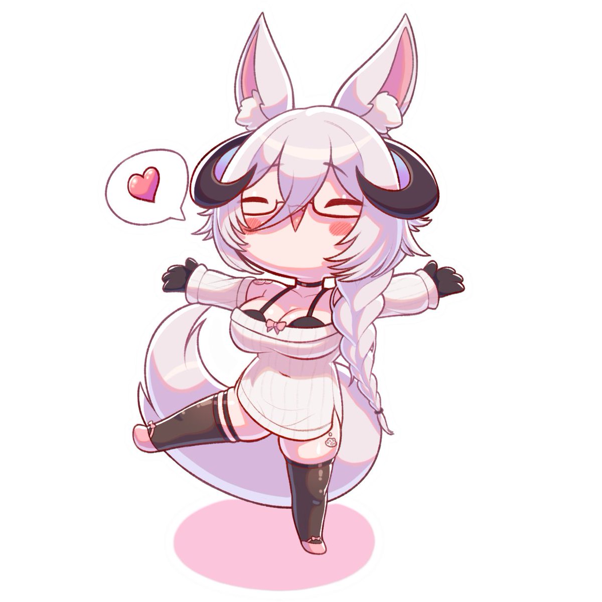 You are approached by a dubious little creature asking for a hug, how do you react? #fraeyart