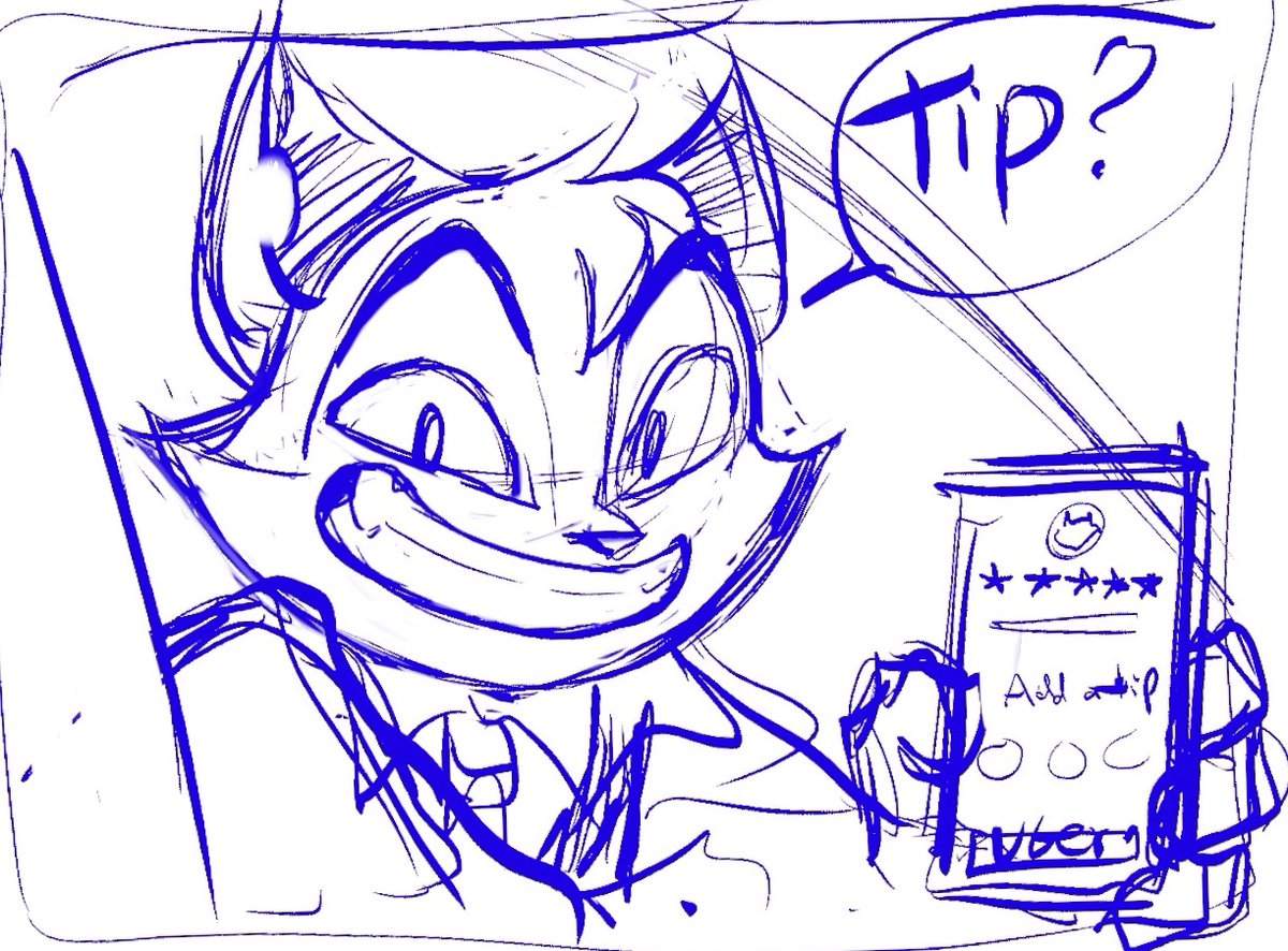 thisisanerror_'s tweet image. Viktor and Rocky in a gig economy au. Uber driver Rocky will drive past 10 red lights in a row in order to get to your destination in time.

#lackadaisy