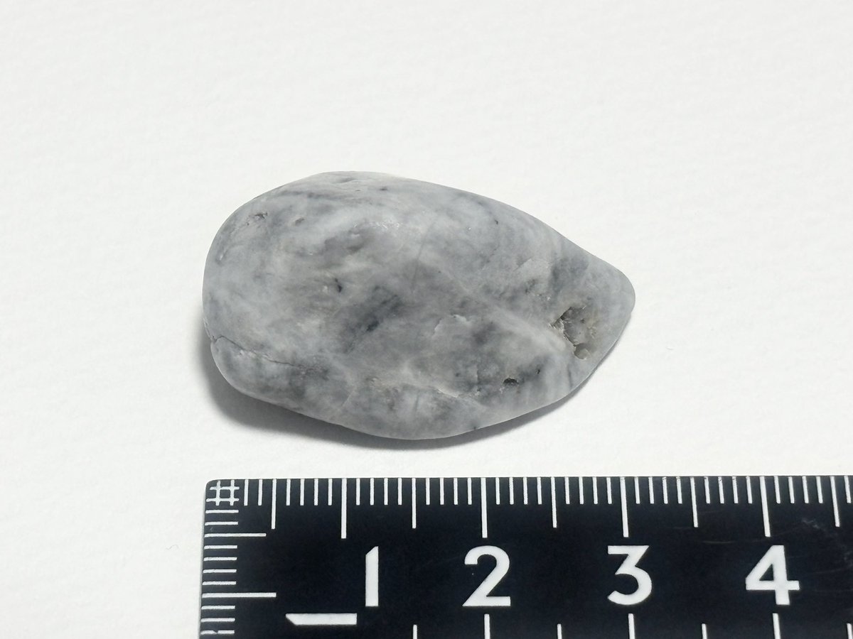 hamanasu_h's tweet image. 2025年10月4日採取
ヒスイ輝石岩(FMM鑑定済)
親不知海岸
14.0g

黒い粒々の部分は、糸魚川で発見された新鉱物の蓮華石だと教えていただきました✏️