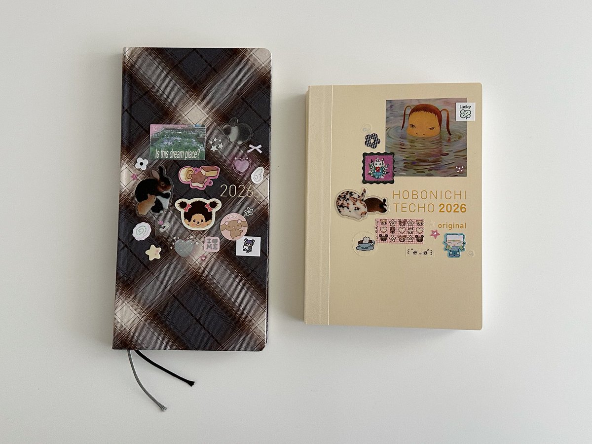 unflrt's tweet image. 2026 hobonichis ⭐️